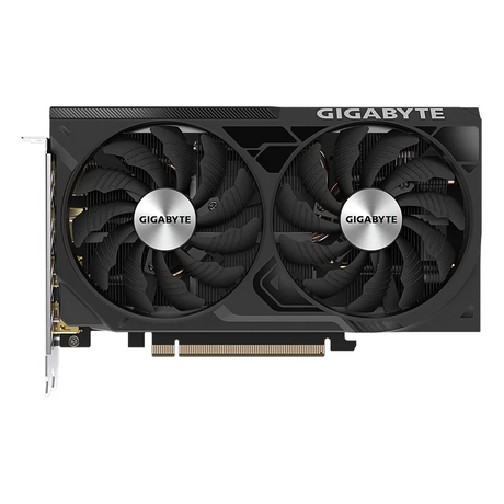 Gigabyte WINDFORCE OC GeForce RTX 4060 Ti Graphics Card, GDDR6 8GB 128-bit Memory, HDMI 2.1a & DP 1.4a Outputs, PCI Express 4.0, 2550 MHz Core Clock, 18 Gbps Memory Clock, Dual Fan Windforce Cooling System, 1 Year Warranty | GV-N406TWF2-OC-8GD