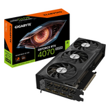 Gigabyte WINDFORCE OC GeForce RTX 4070 Super Graphics Card, GDDR6X 12GB 192-bit Memory, HDMI 2.1a & DP 1.4a Outputs, PCI Express 4.0, 2505 MHz Core Clock, 21 Gbps Memory Clock, Triple Fan Windforce Cooling System, 1 Year Warranty | GV-N407SWF3OC-12GD
