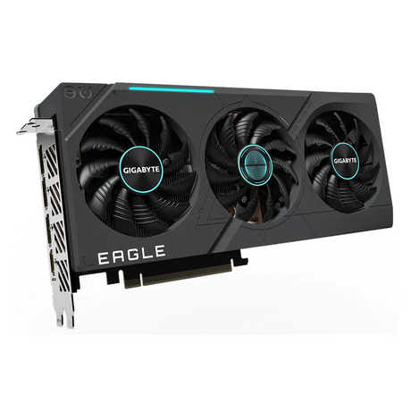 Gigabyte EAGLE OC GeForce RTX 4070 Ti Super Graphics Card, GDDR6X 16GB 256-bit Memory, HDMI 2.1a & DP 1.4a Outputs, PCI Express 4.0, 2640 MHz Core Clock, 21 Gbps Memory Clock, RGB Fusion, Dual BIOS, Triple Fan Windforce Cooling System, 1 Year Warranty |