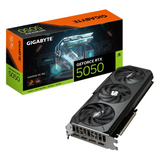 Gigabyte GAMING OC GeForce RTX 5050 Graphics Card, GDDR6 8GB 128-bit Memory, HDMI 2.1b & DP 2.1b Outputs, PCI Express 5.0, 2632 MHz Core Clock, 20 Gbps Memory Clock, Triple Windforce Hawk Fans, 1 Year Warranty | GV-N5050GAMING-OC-8GD