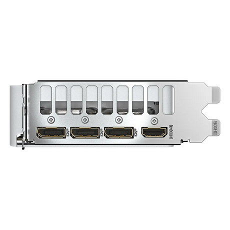 Gigabyte AERO OC GeForce RTX 5060 Graphics Card, GDDR7 8GB 128-bit Memory, HDMI 2.1b & DP 2.1b Outputs, PCI Express 5.0, 2595 MHz Core Clock, 28 Gbps Memory Clock, TrIple Windforce Hawk Fans, Dual BIOS, White, 1 Year Warranty | GV-N5060AERO-OC-8GD