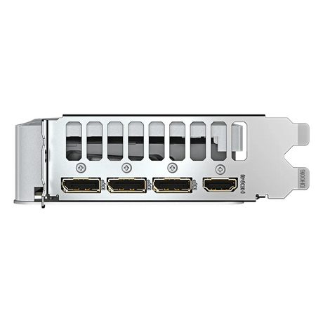 Gigabyte EAGLE OC ICE GeForce RTX 5060 Ti Graphics Card, GDDR7 8GB 128-bit Memory, HDMI 2.1b & DP 2.1b Outputs, PCI Express 5.0, 2617 MHz Core Clock, 28 Gbps Memory Clock, Dual Windforce Hawk Fans, White, 1 Year Warranty | GV-N506TEAGLE-OC-ICE