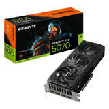 Gigabyte WINDFORCE GeForce RTX 5070 Small Form Factor Graphics Card, GDDR7 12GB 192-bit Memory, HDMI 2.1b & DP 2.1b Outputs, PCI Express 5.0, 2512 MHz Core Clock, 28 Gbps Memory Clock, Triple Windforce Hawk Fans, 1 Year Warranty | GV-N5070WF3-12GD