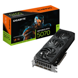 Gigabyte WINDFORCE OC GeForce RTX 5070 Small Form Factor Graphics Card, GDDR7 12GB 192-bit Memory, HDMI 2.1b & DP 2.1b Outputs, PCI Express 5.0, 2542 MHz Core Clock, 28 Gbps Memory Clock, Triple Windforce Hawk Fans, 1 Year Warranty | GV-N5070WF3OC-12GD