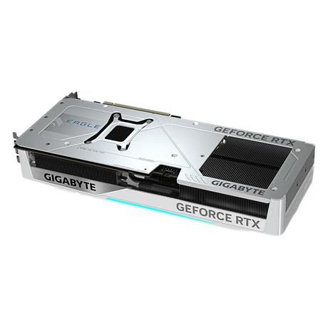Gigabyte EAGLE OC ICE GeForce RTX 5070 Ti Small Form Factor Graphics Card, GDDR7 16GB 256-bit Memory, HDMI 2.1b & DP 2.1b Outputs, PCI Express 5.0, 2542 MHz Core Clock, 28 Gbps Memory Clock, Triple Windforce Hawk Fans, Dual BIOS, White, 1 Year Warranty