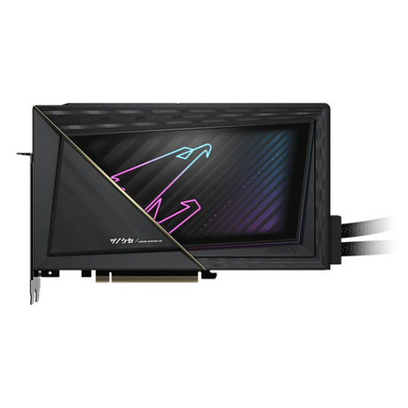 Gigabyte AORUS GeForce RTX 5090 XTREME WATERFORCE Graphics Card, GDDR7 32GB 512-bit Memory, HDMI 2.1b & DP 2.1b Outputs, PCI Express 5.0, 2655 MHz Core Clock, 28 Gbps Memory Clock, Waterforce All-In-One Cooling System, 1 Year Warranty |