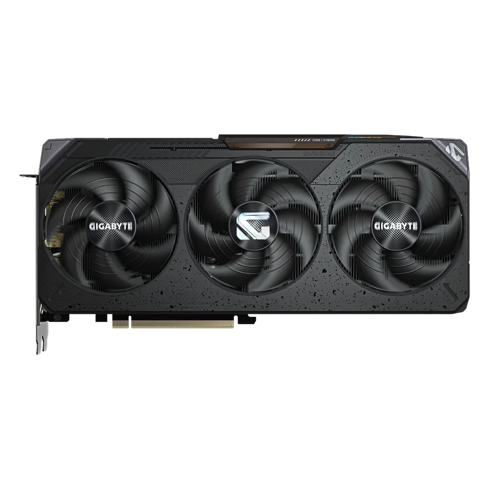 Gigabyte GAMING OC AMD Radeon RX 9070 Graphics Card, GDDR6 16GB 256-bit Memory, HDMI 2.1b & DP 2.1a Outputs, PCI Express 5.0, 2700 MHz Boost Clock, 20 Gbps Memory Clock, Triple Fan Windforce Cooling System, 1 Year Warranty | GV-R9070GAMING-OC-16G