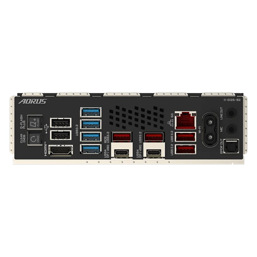 Gigabyte X870E AORUS MASTER Motherboard, Socket AM5, ATX Form Factor, DDR5 Ram, PCIe 5.0, Wi-Fi 7, Bluetooth v5.4, HDMI, Dual USB4 Type-C, Realtek 5Gb Ethernet, 1 Year Warranty | X870E-AORUS-MASTER