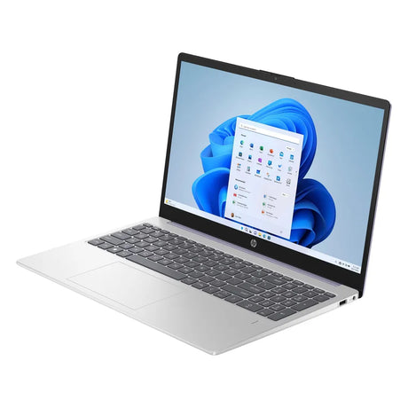HP 15-fd0107ne Laptop, Intel Core i7-1255U Processor, 16GB DDR4 RAM, 512GB SSD, Integrated Intel Iris Xe Graphics, 15.6" FHD IPS Display, Windows 11 Home, Backlit English & Arabic Keyboard, 1 Year Warranty | A57DZEA