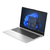 HP 250 G10 Laptop, Intel Core 7 150U Processor, 8GB RAM, 512GB SSD, Intel Iris Xe Graphics, 15.6" FHD Display, DOS, English & Arabic Keyboard, 1 Year Warranty | CT1H5ET