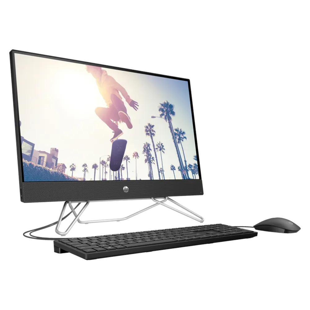 HP 24-CB1490 All-in-One Desktop PC, Intel Core i5-1235U Processor, 8GB RAM, 512GB SSD, 2GB NVIDIA GeForce MX450 Graphics, 23.8” FHD Touch Display, DOS, English Keyboard, Mouse Included, 1 Year Warranty | A7DA9EA-ENG