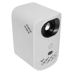 HP CC360 Smart Projector, FHD 1920 x 1080 Resolution, 500 LED Lumens Brightness, Auto focus, Wi-Fi, HDMI, Compact, Bluetooth, Portable Design, Built-in Stereo Speakers, White, 1 Year Warranty | CC360