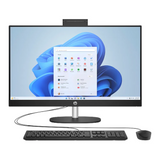 HP 24-CR0155 All-in-One Desktop PC, Intel Core i7-1355U Processor, 8GB RAM, 512GB SSD, 27” FHD Touch Display, DOS, English Keyboard, Mouse Included, 1 Year Warranty | A99BNEA-ENG