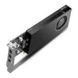 HP NVIDIA RTX A400 Graphics Card with Mini Bracket, 768 CUDA Cores, GDDR6 4GB 64-bit Memory, 4x Mini DisplayPort Outputs, PCI Express 4.0, 96 GB/s Memory Bandwidth, Single Slot Low-Profile Design, 1 Year Warranty | AV8J3AA