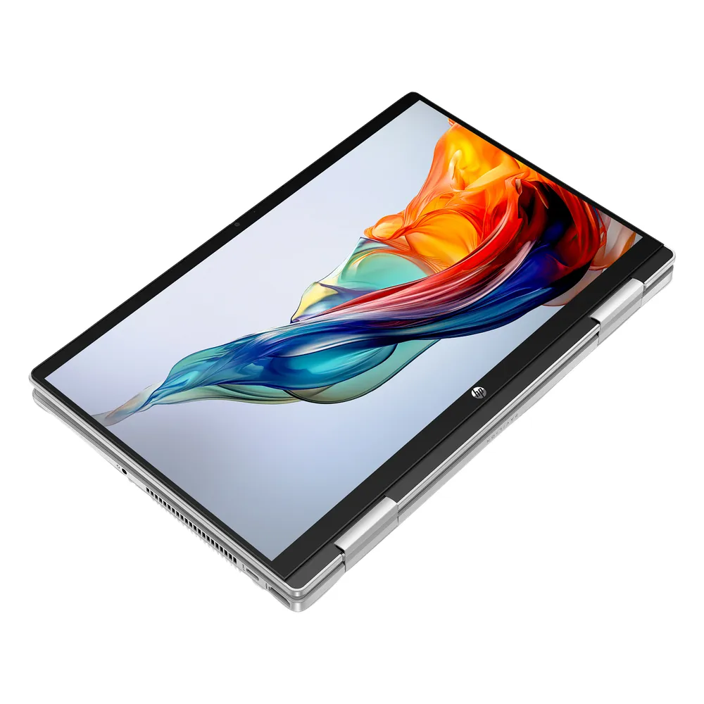 HP Pavilion x360 2-in-1 Laptop, Intel Core i7-1355U Processor, 16GB RAM, 512GB SSD, 14" FHD Touch Display, Windows 11 Home, English & Arabic Backlit Keyboard, 1 Year Warranty | 834W3EA