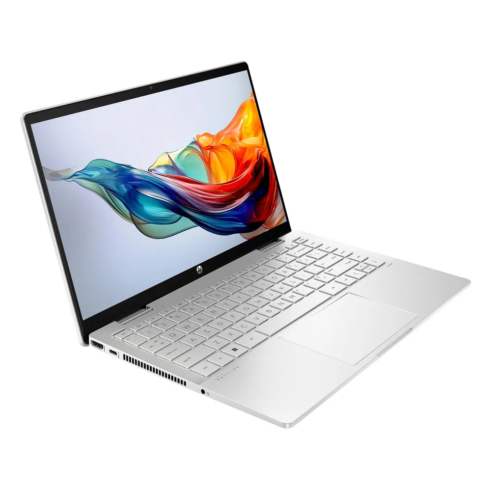HP Pavilion x360 2-in-1 Laptop, Intel Core i7-1355U Processor, 16GB RAM, 512GB SSD, 14" FHD Touch Display, Windows 11 Home, English & Arabic Backlit Keyboard, 1 Year Warranty | 834W3EA