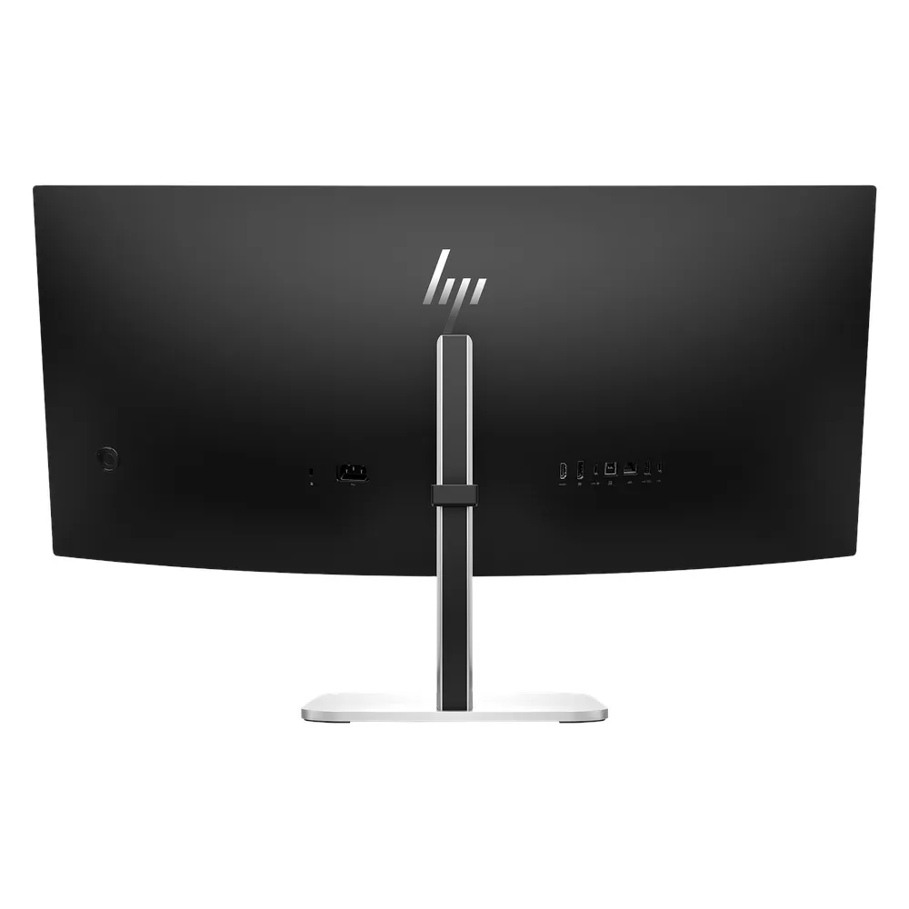 HP Series 5 Pro USB-C Curved Conferencing Monitor, 34" WQHD (3440 x 1440) Resolution, 100Hz, Anti-glare, 5ms (GTG) Response Time, Webcam & Built-in Speakers, USB-C, HDMI, DisplayPort, Fully Adjustable Stand, Black, 3 Year Warranty | 9E0Z2AS