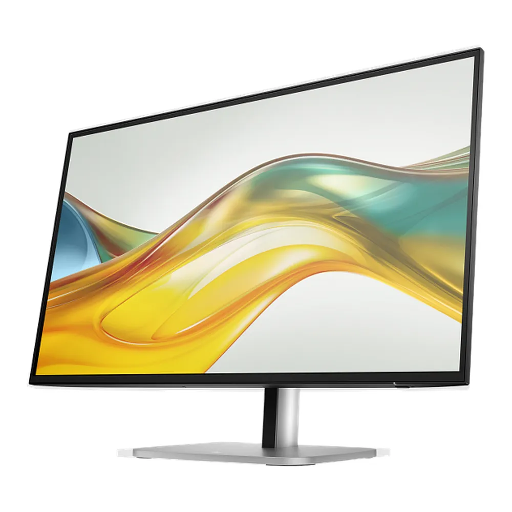 HP Series 5 Pro Monitor, 27" QHD (2560 x 1440) Resolution, 75Hz, Anti-glare, 5ms (GTG) Response Time, DP, HDMI, Height Adjustable Stand, Black & Silver, 3 Year Warranty | 9D9S0UT