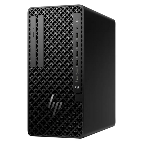 HP Z1 Tower G1i Workstation Desktop PC, Intel Core Ultra 7 265 Processor, 8GB RAM, 512GB SSD, DOS, Tower Form Factor, HP English & Arabic Keyboard & Mouse, 1 Year Warranty | B34LSES-ARB