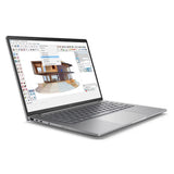 HP ZBook 8 G1i Laptop, Intel Core Ultra 7 255U Processor, 16GB RAM, 1TB SSD, 14" WUXGA Display, Windows 11 Pro, English & Arabic Backlit Keyboard, 1 Year Warranty | B30KVES