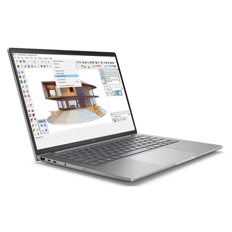 Ноутбук HP ZBook 8 G1i, процессор Intel Core Ultra 7 255U, 16 ГБ ОЗУ, SSD 1 ТБ, дисплей WUXGA 14 дюймов, Windows 11 Pro, клавиатура с подсветкой (английский и арабский языки), 1 год гарантии | B30KVES