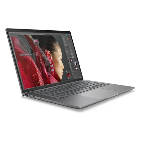 HP ZBook 8 G1i Mobile Workstation Laptop, Intel Core Ultra 7 255H Processor, 16GB RAM, 1TB SSD, 14" WUXGA Display, 4GB NVIDIA RTX 500 Ada Graphics, Windows 11 Pro, English & Arabic Backlit Keyboard, 1 Year Warranty | B30KWES