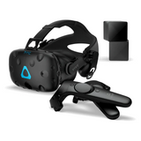 HTC Vive Business Edition VR Virtual Reality Headset, AMOLED, 2K Resolution, 90Hz Refresh Rate, 110 Degree Field Of View, SteamVR Tracking, G-sensor, Gyroscope, Proximity Sensors, Bluetooth Wireless, HDMI, 1 Year Warranty  | 99HALN046-00