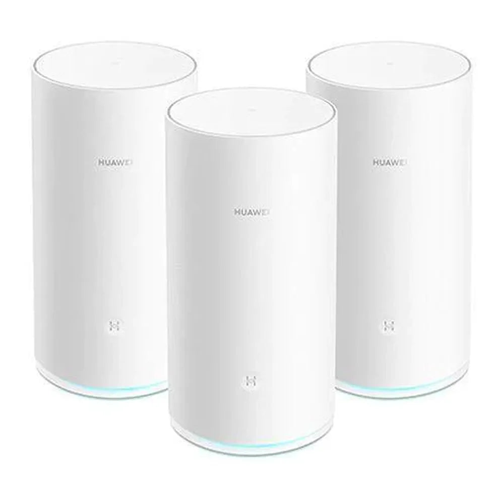 Huawei AC2200 Tri-band Mesh Wi-Fi Router, 2.4/5 GHz WiFi, 1000 Mbps Ethernet, 2134 Mbps Wireless Speed, White, 1 Year Warranty | HUW-WS5800-20