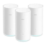 Huawei AC2200 Tri-band Mesh Wi-Fi Router, 2.4/5 GHz WiFi, 1000 Mbps Ethernet, 2134 Mbps Wireless Speed, White, 1 Year Warranty | HUW-WS5800-20