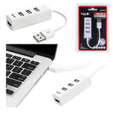 Havit HV-H18 4-Port USB 2.0 Hub, USB-A 2.0, Compact Design, White, 1 Year Warranty | HV-H18-WH