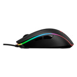 HyperX Pulsefire Surge Wired R GB Gaming Mouse, 16000 DPI Pixart PMW3389 Sensor, 1000 Hz Polling Rate, 6 Programmable Buttons, Omron Switches, Symmetrical Design, 2-zone R GB Lighting With 360° R GB Light Ring, Black, 1 Year Warranty | HX-MC002B
