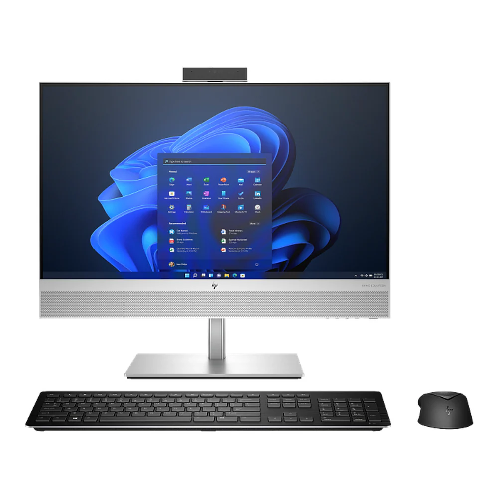 Hp EliteOne 840 G9 All-in-One PC, Intel Core i7-14700 Processor, 16GB RAM, 512GB SSD, 23.8" FHD Touch Display, Windows 11 Pro, English Keyboard, Mouse Included, 1 Year Warranty | A55PLET-ENG