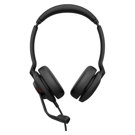 Jabra Evolve2 30 SE Stereo Headset, USB-A / USB-C, 2 Analog MEME, ECM Microphone, 28 mm Headphone Driver, Black, 1 Year Warranty | 23189-999-779