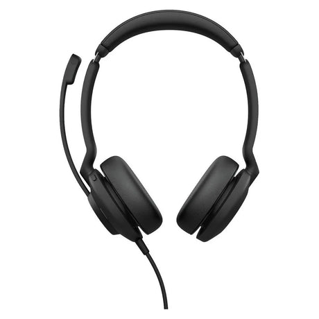 Jabra Evolve2 30 SE Stereo Headset, USB-A / USB-C, 2 Analog MEME, ECM Microphone, 28 mm Headphone Driver, Black, 1 Year Warranty | 23189-999-779