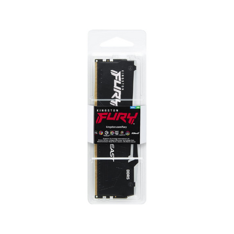 Kingston Fury Beast R GB Memory Kit, 16 GB (1x16 GB), DDR5 DRAM, 6000 MT/s, CL-36, 1 Year Warranty | KF560C36BBE2A-16