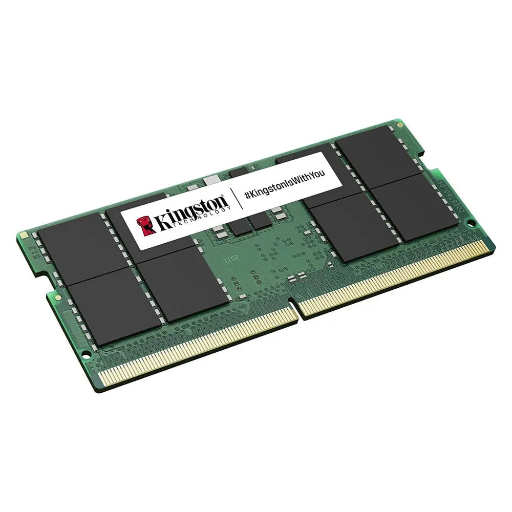 Kingston ValueRam SODIMM Non-ECC Memory Kit, 16GB(1x16GB), DDR5, 5600 MT/s, CL-46, 1 Year Warranty | KVR56S46BS8-16