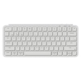 Keychron B1 Pro Ultra-Slim Wireless Keyboard, 2.4 GHz, Bluetooth 5.2 & USB Type-C Wired, 75% Layout, Arabic & English, Scissor-Switch Keys, 1000 Hz Polling Rate, Up to 8 Months Battery Life, White, 1 Year Warranty | B1P-K8-AR