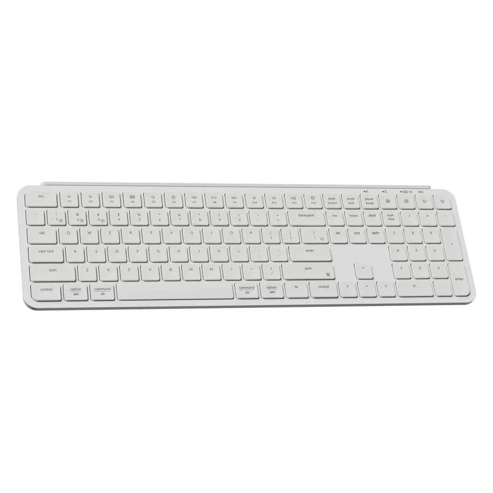 KEYCHRON B6 PRO ULTRA SLIM 2.4G WIRELESS KEYBOARD IVORY WHITE ARABIC B6P-K8-AR
