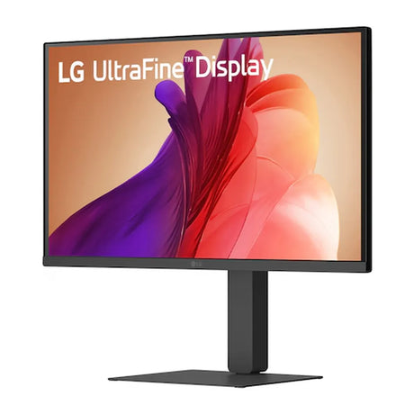 LG UltraFine IPS Monitor, 27" 4K (3840 x 2160) Resolution, 60Hz, Anti-glare, 5ms (GtG) Response Time, HDMI, DP, USB-C, Tilt/Height/Swivel/Pivot Adjustable Stand, Black, 1 Year Warranty | 27U730A-B