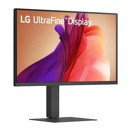 LG UltraFine IPS Monitor, 27" 4K (3840 x 2160) Resolution, 60Hz, Anti-glare, 5ms (GtG) Response Time, HDMI, DP, USB-C, Tilt/Height/Swivel/Pivot Adjustable Stand, Black, 1 Year Warranty | 27U730A-B