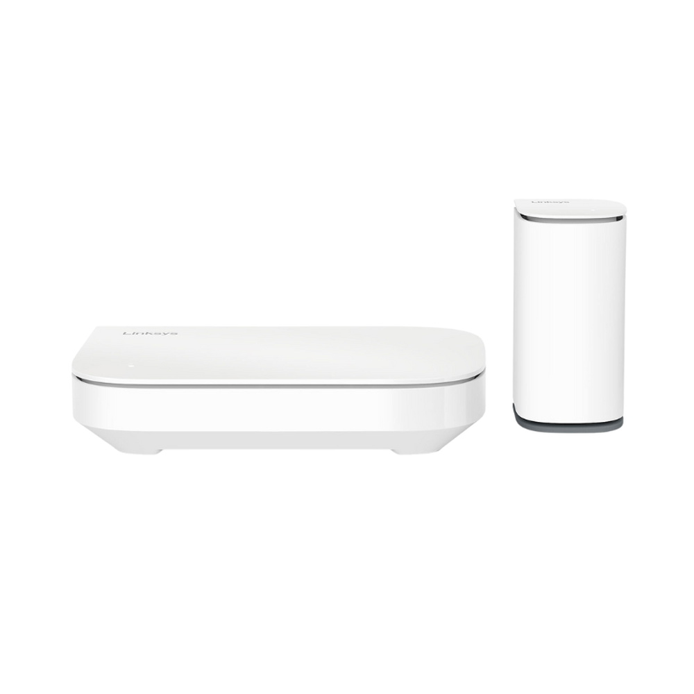 Linksys Velop Micro 6 Mesh System Router, Speeds Up to 3000 Mbps, WiFi 6, RJ-45 Ports, Dual Core Processor, Self-learning and Optimizing, 1 Year Warranty | LN11011201-KE