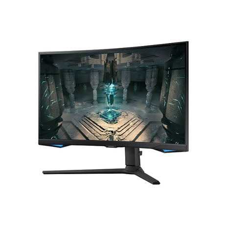 Samsung LS27BG650EMXUE 27" Odyssey G6 QHD(2560 x 1440) Curved Gaming Monitor, 1ms, 240Hz, HDMI, DP, RJ-45, Height/Tilt/Swivel/Pivot, Adjustable, Black, 3 Year Warranty | LS27BG650EMXUE