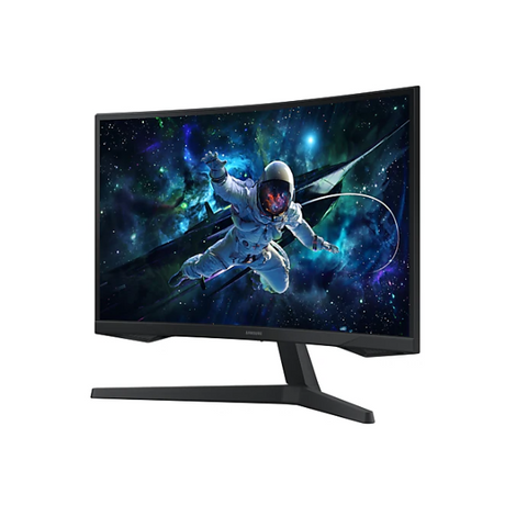 Samsung LS27CG552EMXUE 27" Odyssey G5 G55C QHD(2560 x 1440) Curved Gaming Monitor, 1ms, 165Hz, HDMI, DP, Tilt, Adjustable, Black, 3 Year Warranty | LS27CG552EMXUE