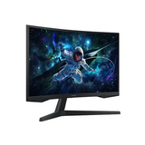 Samsung LS27CG552EMXUE 27" Odyssey G5 G55C QHD(2560 x 1440) Curved Gaming Monitor, 1ms, 165Hz, HDMI, DP, Tilt, Adjustable, Black, 3 Year Warranty | LS27CG552EMXUE