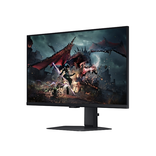 Samsung LS27DG502EMXUE 27" Odyssey G5 G50D QHD(2560 x 1440) Gaming Monitor, 180Hz, HDMI, DP, Height/Tilt/Swivel/Pivot, Adjustable, Black, 3 Year Warranty | LS27DG502EMXUE