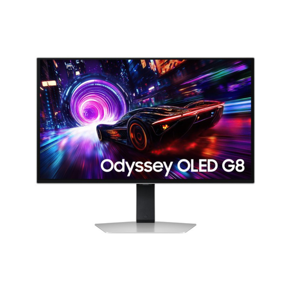 Samsung Odyssey G8 LS27FG810SMXUE 27" 4K UHD (3840 x 2160) Gaming Monitor, Anti-glare, HDMI, DP, Height/Pivot/Swivel/Tilt Adjustable, 1 Year warranty | LS27FG810SMXUE