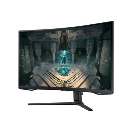 Samsung LS32BG650EMXUE 32" QHD (2560 x 1440) Gaming Monitor, Anti-glare, HDMI, DP, Height/Pivot/Swivel/Tilt Adjustable, 1 Year warranty | LS32BG650EMXUE