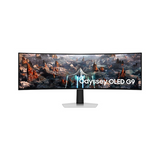 Samsung LS49CG934SMXUE 49" Odyssey OLED G9 G93SC DQHD(5120 x 1440) Curved Monitor, 0.03MS, 240Hz, HDMI, DP, Height/Tilt, Adjustable, Silver, 3 Year Warranty | LS49CG934SMXUE
