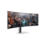 Samsung LS49CG934SMXUE 49" Odyssey OLED G9 G93SC DQHD(5120 x 1440) Curved Monitor, 0.03MS, 240Hz, HDMI, DP, Height/Tilt, Adjustable, Silver, 3 Year Warranty | LS49CG934SMXUE