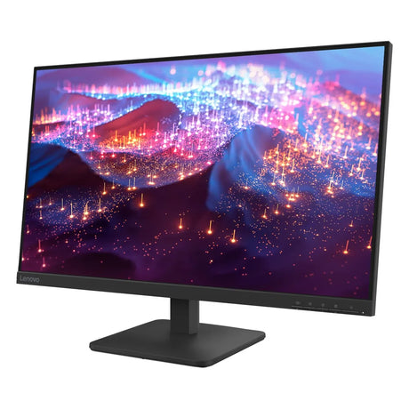 Lenovo L27e-4E LED Monitor, 27" FHD (1920 x 1080) Resolution, 100Hz, Anti-glare, 4ms (Extreme Mode) Response Time, HDMI, VGA, Tilt Adjustable Stand, Black, 3 Year Warranty | 68CDKAC1AE